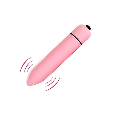 Cápsula Vibratória em ABS com 10 Velocidades de Vibração, Silenciosa e Resistente à Água - Topo Toys Colors | 8,5 x 1,5 cm | Disponível em 5 Cores