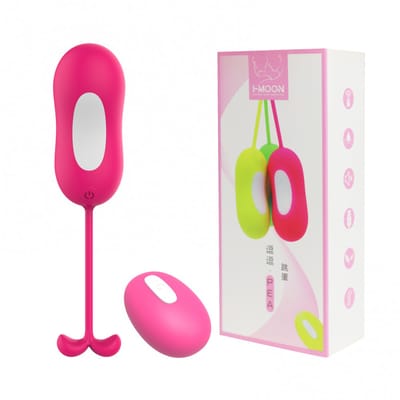 Cápsula Vibratória Recarregável com 7 Modos de Vibrações e Controle Remoto Sem Fio - I-Moon Pea | 7,0 x 3,1 cm