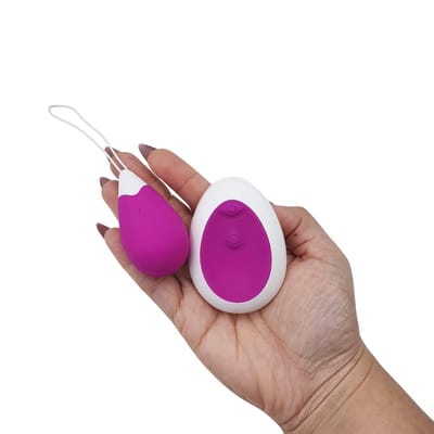 Cápsula Vibratória em Silicone com 10 Modos de Vibrações, Recarregável e Controle Remoto - XXOO Sweet Heart | 6,2 x 3,2 cm | Disponível em 2 Cores