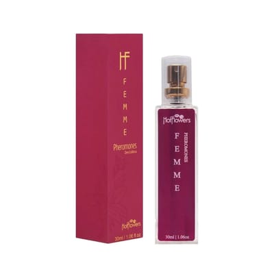 Perfume Feminino com Feromônios - Hot Flowers Femme Pheromones | 30 ml
