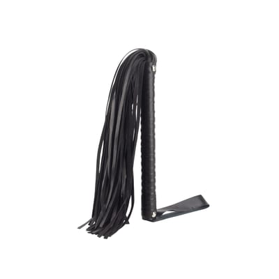 Chicote em Couro Sintético com Tiras Finas - Yaffa | 29 cm
