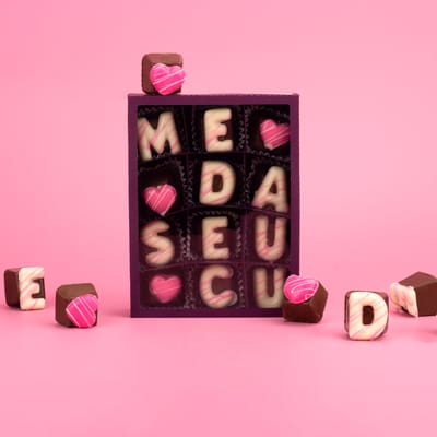 Chocolate Caseiro ao Leite ''Me Da Seu C*'' - Exclusiva | 12 unidades