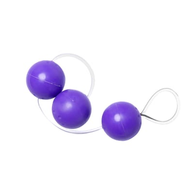 Colar com 3 Bolas para Pompoarismo - Hot Flowers | Disponível em 2 Cores