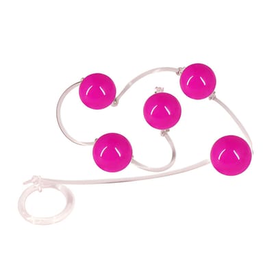 Colar Tailandês com 5 Bolas no Tamanho G - Hot Flowers | Disponível em 12 Cores