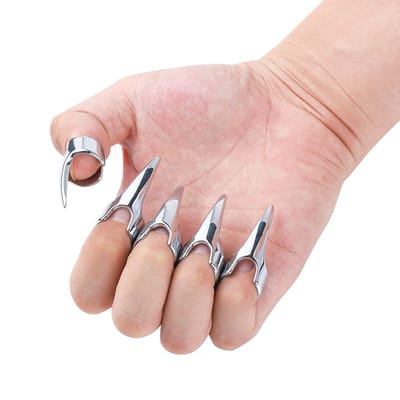 Conjunto com 5 Garras Ajustáveis "Iron Claws" | Tamanho Único
