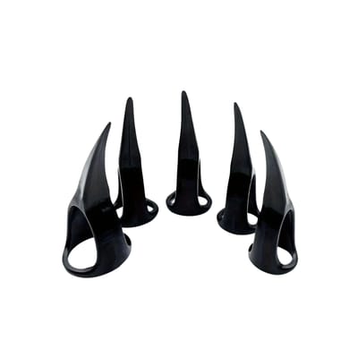 Conjunto com 5 Garras "Claws" em ABS | Tamanho Único