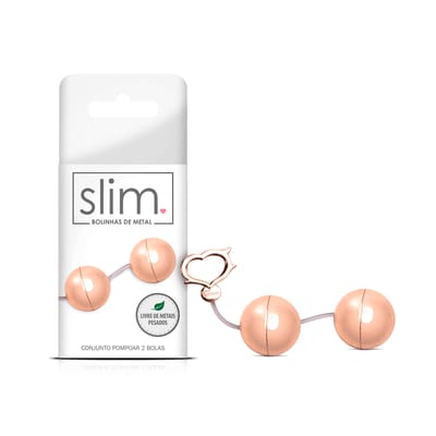 Conjunto de Bolinhas para Pompoar com Pingente - Sexy Fantasy Slim