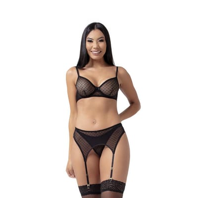 Conjunto Trio Luna - Sapeka Lingerie | Disponível em 4 Tamanhos e 3 Cores