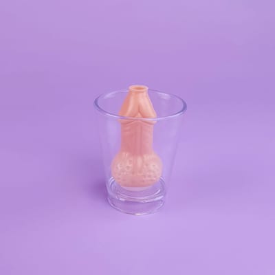 Copo de Shot com Mini Pênis - FestaChic