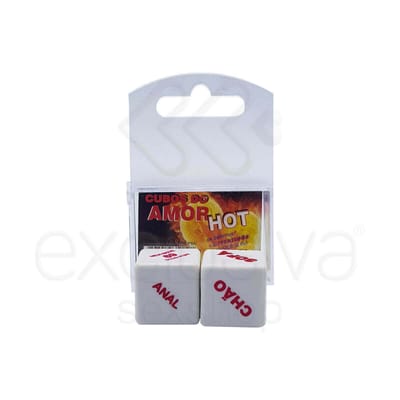 Cubos do Amor Hot - Dados Eróticos - 2 Unidades