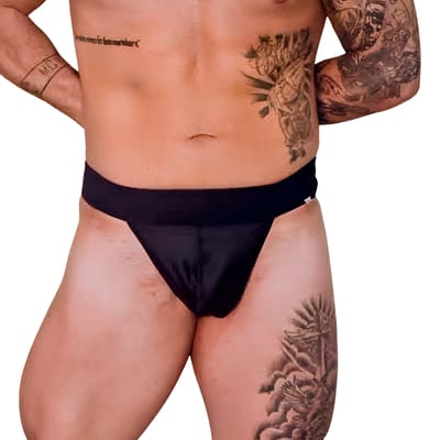Cueca Jock Fio em Malha Lisa - Exclusiva Lingerie | Tamanho Único | Disponível em 2 Cores