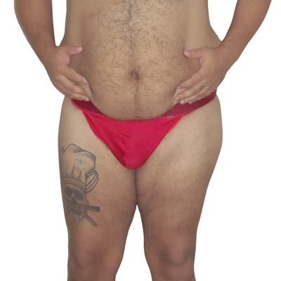 Cueca Jock Fio em Suplex - Exclusiva Lingerie | Tamanho Plus Size | Disponível em 2 Cores