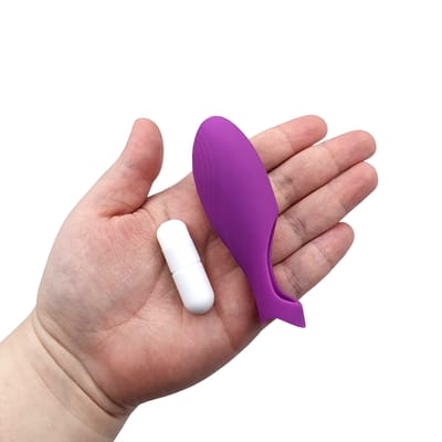 Dedeira Estimuladora de Ponto G e Clitóris com Textura Estimuladora e Bullet - S-Hande Vicky | Disponível em 2 Cores