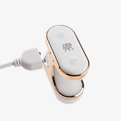Dedeira Estimuladora em Silicone com 7 Modos de Vibrações e Recarregável - YU Otouch | 4,6 x 4,6 cm