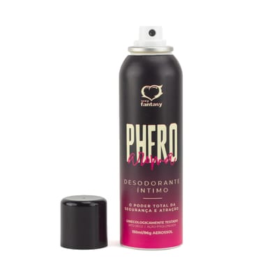 Desodorante Íntimo com Silicone e Fragrância Suave - Sexy Fantasy Phero Aroma Feminino | 150ml