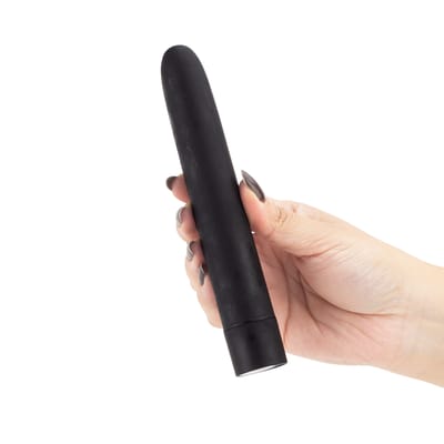 Vibrador Personal em ABS Atóxico com 10 Modos de Vibração e Formato Anatômico - Dom V5 | 15,5 x 2,6 cm