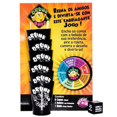 Drunk Game Desafio da Roleta - Diversão ao Cubo
