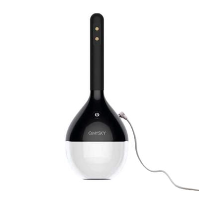Ducha Higiênica Elétrica Unissex para o Uso Anal com Aplicador com Jatos 360º - 195 ml | OMYSKY