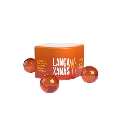 Excitante Feminino em Cápsulas de Óleo - Sexy Fantasy Lança Xanas | 3 Unidades