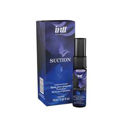 Gel Lubrificante de Garganta Para Sexo Oral - Intt Suction | 15ml