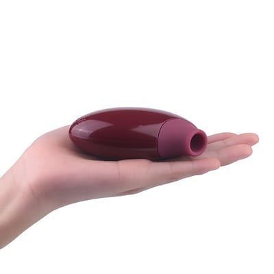 Estimulador Clitoriano em ABS e Silicone com 9 Modos de Pulsação, Carregador USB e Resistente à Água - Ruby | 9,8 x 5,5 cm | Disponível em 2 Cores