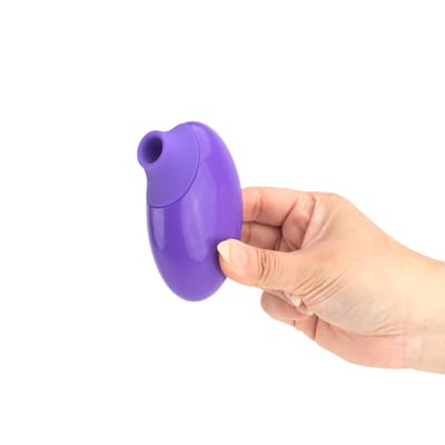 Estimulador Clitoriano em ABS e Silicone com 9 Modos de Pulsação, Carregador USB e Resistente à Água - Ruby | 9,8 x 5,5 cm | Disponível em 2 Cores