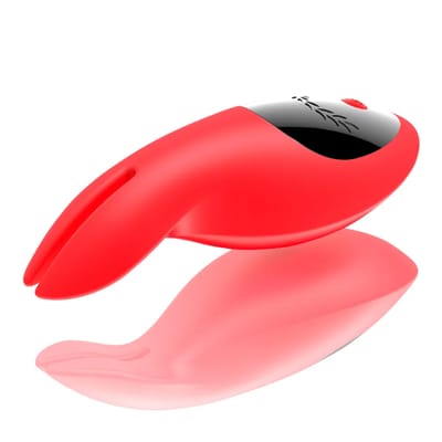 Estimulador de Clitóris em Silicone com 10 Modos de Vibração, 3 Níveis de Intensidade e Recarregável via USB - Slimline Bunny Love | Disponível em 3 Cores