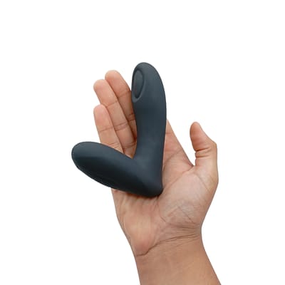 Estimulador de Próstata e Períneo em Silicone com 12 Modos de Pulsação, Recarregável via Cabo USB e Controle via Aplicativo - Pretty Love Archenemy II | 8,8 x 3,2 cm