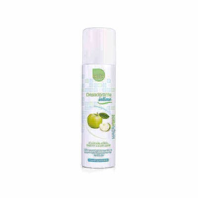 Desodorante Íntimo com Aroma de Maçã Verde em Aerosol - Eva Cosméticos - 166 ml | Testado Dermatologicamente e Ginecologicamente
