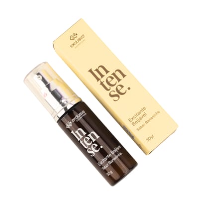 Excitante Beijável - Exclusiva Cosméticos Intense | 30g | Disponível em 3 Sabores