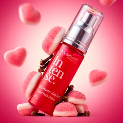 Excitante Beijável - Exclusiva Cosméticos Intense | 30g | Disponível em 3 Sabores