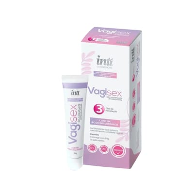 Gel Hidratante Intravaginal com Ácido Hialurônico - Intt Cosméticos Vagisex | 30g