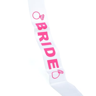Faixa de Cetim "BRIDE" - Festachic | 80 cm