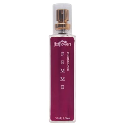 Perfume Feminino com Feromônios - Hot Flowers Femme Pheromones | 30 ml