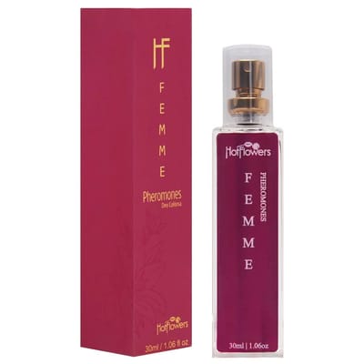 Perfume Feminino com Feromônios - Hot Flowers Femme Pheromones | 30 ml