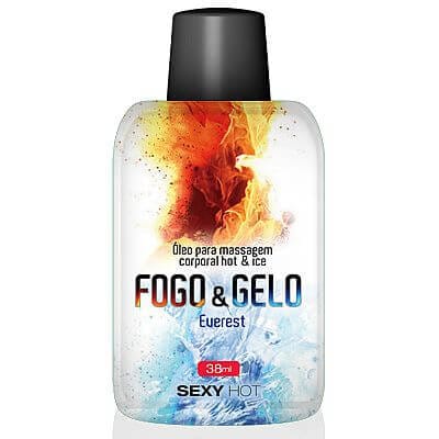 Óleo Comestível para Sexo Oral - Fogo & Gelo Everest - 38 ml