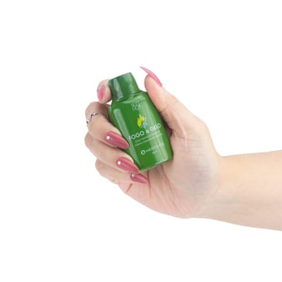 Óleo Comestível para Sexo Oral - Sexy Hot Fogo & Gelo Menta Ice | 38 ml