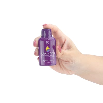 Óleo Comestível para Sexo Oral - Sexy Hot Fogo & Gelo | 38 ml | Disponível em 4 Sabores