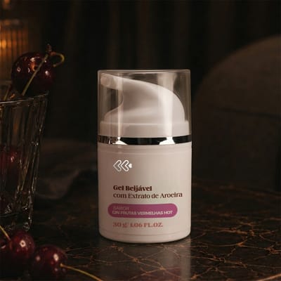 Gel Beijável com Efeito de Aquecimento e Extrato de Aroeira - Exclusiva Provare | 30 ml | Disponível em 5 Sabores