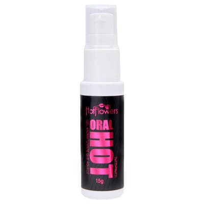 Gel Beijável com Efeito de Aquecimento no Sabor de Tutti-Frutti - Hot Flowers Oral Hot| 15g