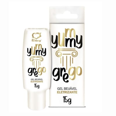 Gel Beijável Eletrizante - Sexy Fantasy Yummy Grego - 15g