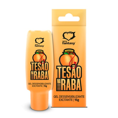 Gel Dessensibilizante Excitante Unissex - Sexy Fantasy Tesão na Raba | 15g