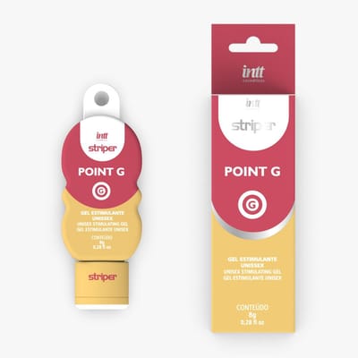 Gel Excitante Unissex Com Efeito de Vibração e Aquecimento - Intt Cosméticos Striper Point G | 8g