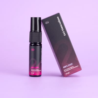 Gel Intensificador de Ereção e Efeito de Aquecimento - Exclusiva Inflame | 15ml