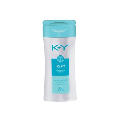 Gel Lubrificante Íntimo a Base d'Água com Textura Fluida e Sem Perfume - K-Y Liquid | 50g