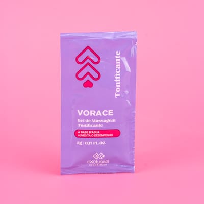 Gel Masculino de Alta Performance a Base d’Água - Exclusiva Vorace | 5g