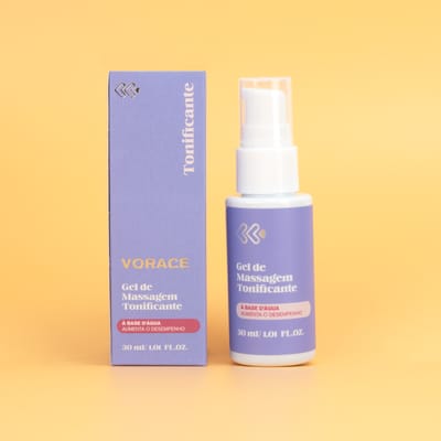 Gel Masculino de Alta Performance a Base d’Água - Exclusiva Vorace | 30 ml
