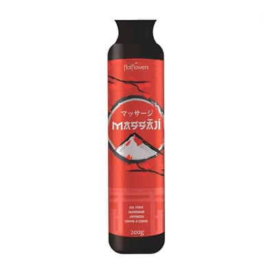 Gel para Massagem Japonesa Corpo a Corpo - Hot Flowers Massaji | 200g