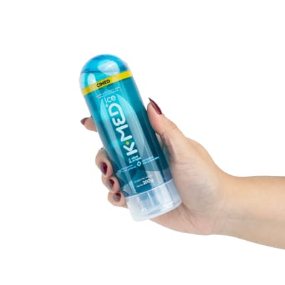 Gel Para Massagem e Lubrificante Íntimo - K-Med Ice | 200g