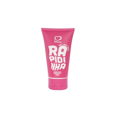 Gel Umectante Lubrificante Beijável no Sabor Chiclete - Sexy Fantasy Rapidinha | 30g